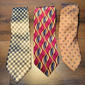 Men's Necktie Bundle‎ Lot Wembley, Willis Roswell, Jinxin